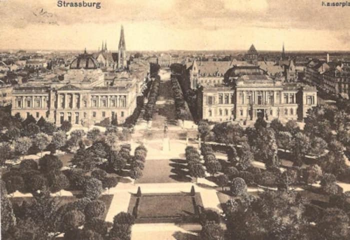 Découvrez l'architecture impériale allemande dans le quartier historique de la Neustadt à Strasbourg
