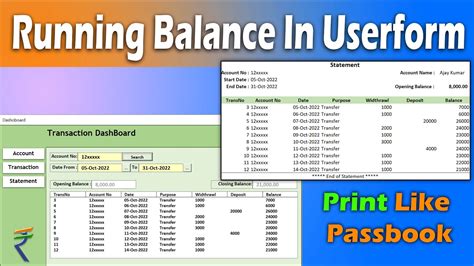 How to Create a Running Balance in Excel: A Journey Through Numbers and Imagination